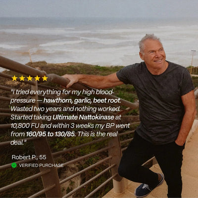4.83 Based On 3,000+ Satisfied Customers  Ultimate Nattokinase - Natural solution for reversing arterial inflammation