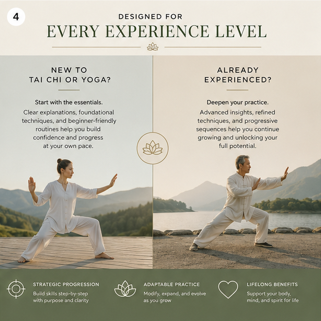 The Tai Chi & Yoga Method™ (My favorite)