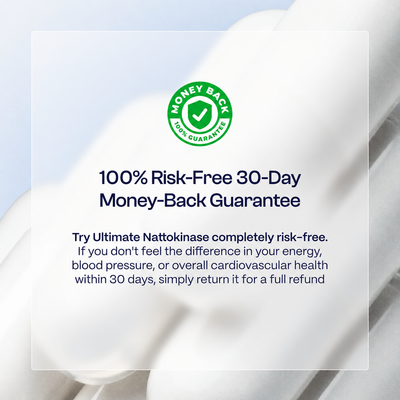 4.83 Based On 3,000+ Satisfied Customers  Ultimate Nattokinase - Natural solution for reversing arterial inflammation